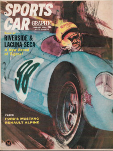 SPORTS CAR GRAPHIC 1964 JAN - MUSTANG I, TVR, ISO-RIVOLTA, ALPINE M63